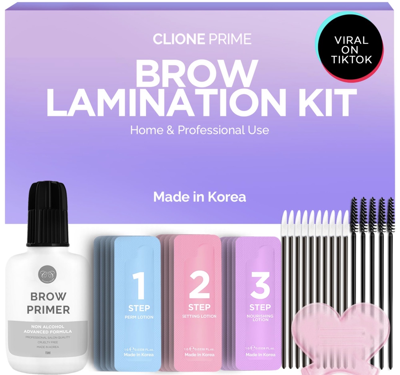 DIY At-Home Brow Lamination Kit