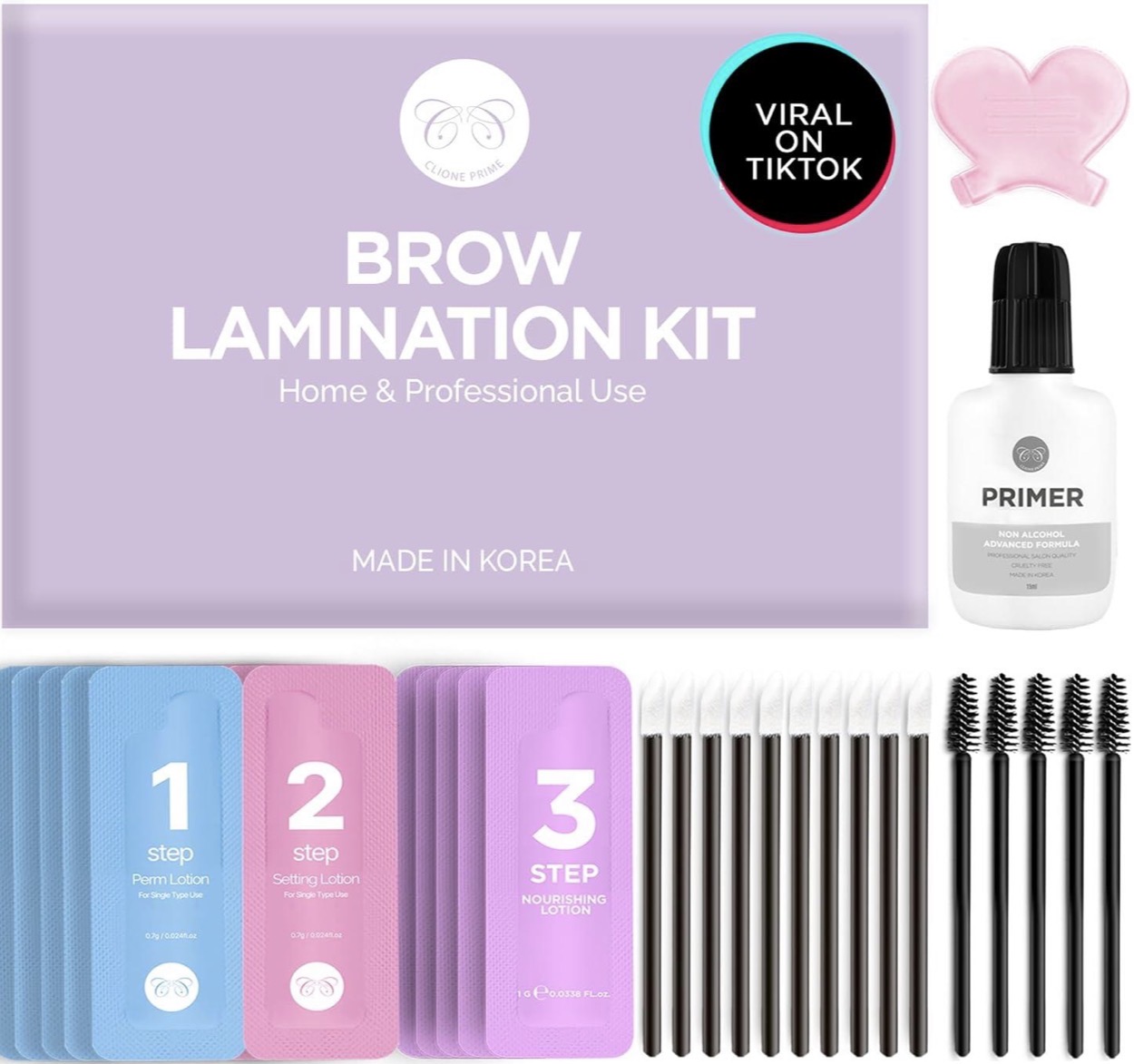 Clione Prime DIY Brow Lamination Kit
